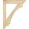 Ekena Millwork Imperial Slat Rough Sawn Bracket w/ Offset Brace, Douglas Fir, 6"W x 30"D x 38"H BKT0604X30X38IMP06RDF - alternate 4